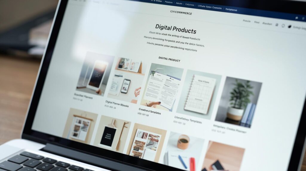 selling digital products online side hustle