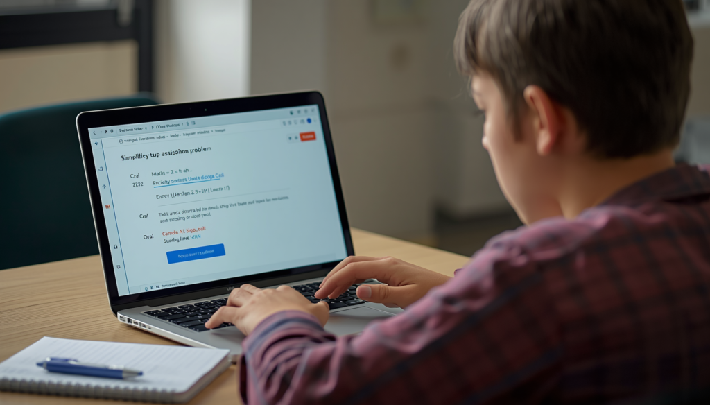 ai simplifying word problems for students