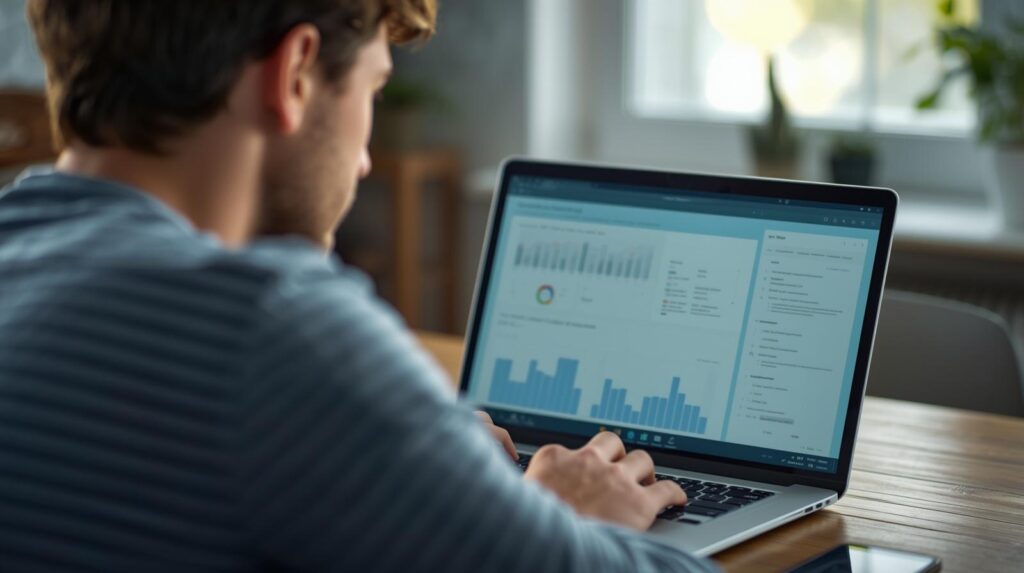 student organizing notes using notion ai