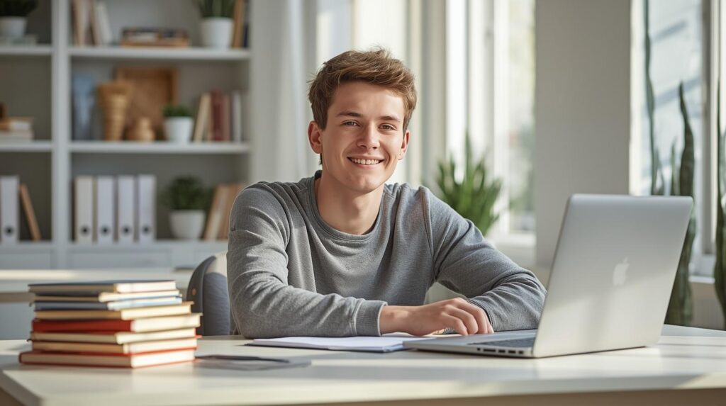 student confident after using ai exam revision system